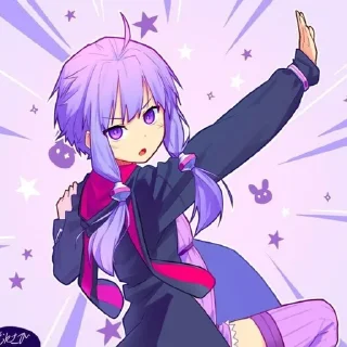 🌟 emoji ♫⃝⬤◯ Yuzuki Yukari // @KesitoMania Telegram sticker 11 of 120