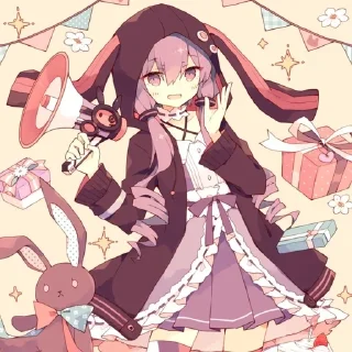 🌟 emoji ♫⃝⬤◯ Yuzuki Yukari // @KesitoMania Telegram sticker 6 of 120