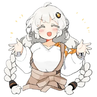 Sticker from ♫⃝⬤◯ Kizuna Akari // @KesitoMania