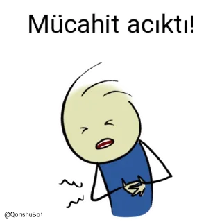 😖 emoji Mücahit ve Nergiz @Qonshubot Telegram sticker 19 of 31