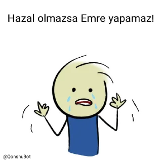 😭 emoji Emre ve Hazal @Qonshubot Telegram sticker 13 of 31