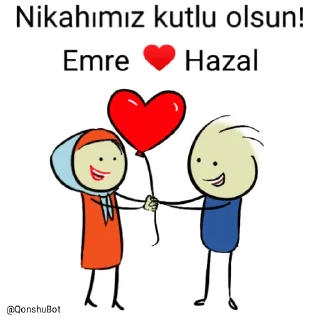 💍 emoji Emre ve Hazal @Qonshubot Telegram sticker 2 of 31