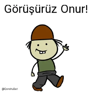 Sticker from Onur ve Ahmet @Qonshubot