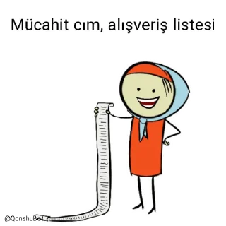📃 emoji Mücahit ve Nergiz @Qonshubot Telegram sticker 18 of 31
