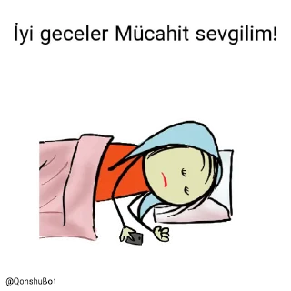 😴 emoji Mücahit ve Nergiz @Qonshubot Telegram sticker 24 of 31