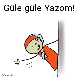Sticker from Nurum ve Yazom @Qonshubot