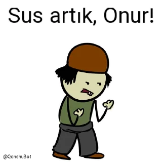 😤 emoji Onur ve Ahmet @Qonshubot Telegram sticker 24 of 31