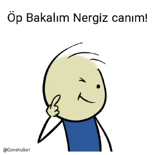 😘 emoji Mücahit ve Nergiz @Qonshubot Telegram sticker 5 of 31