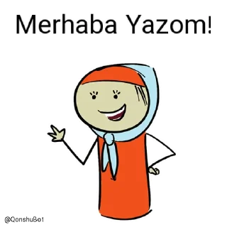 Sticker from Nurum ve Yazom @Qonshubot