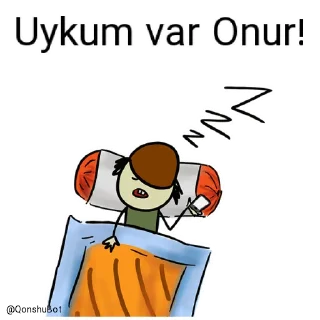 😴 emoji Onur ve Ahmet @Qonshubot Telegram sticker 20 of 31