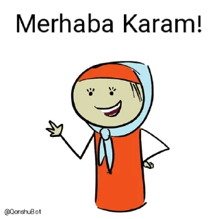 Sticker from Ceyran ve Karam @Qonshubot