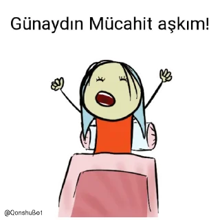 😪 emoji Mücahit ve Nergiz @Qonshubot Telegram sticker 23 of 31