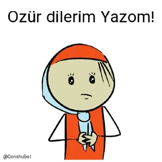 😕 emoji Nurum ve Yazom @Qonshubot Telegram sticker 14 of 31