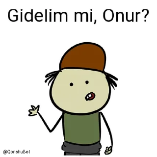 🤔 emoji Onur ve Ahmet @Qonshubot Telegram sticker 6 of 31