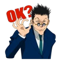 Sticker from Hunter X Hunter