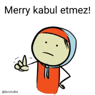Sticker from Merry @Qonshubot