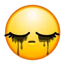 😔 emoji Mashup emoji - @Gatta_Strafatta Telegram sticker 19 of 83