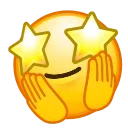 🤩 emoji Mashup emoji - @Gatta_Strafatta Telegram sticker 16 of 83
