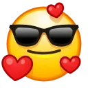 🥰 emoji Mashup emoji - @Gatta_Strafatta Telegram sticker 8 of 83