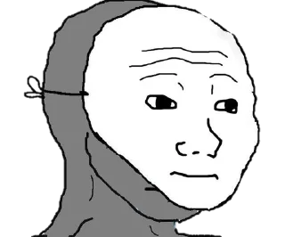 Sticker from Wojak