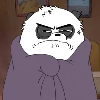 Sticker from we bare bears (@frankiepan ♡)