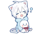 Sticker from Mafumafu Sticker (cat) vol. 2