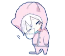 Sticker from Mafumafu Sticker (cat) vol. 2