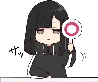 Sticker from Yurudara chan 1