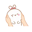 🤗 emoji Lovely Tuji- @MochaStickers Telegram sticker 4 of 45