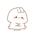 😔 emoji Lovely Tuji- @MochaStickers Telegram sticker 16 of 45