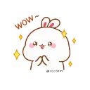 🤩 emoji Lovely Tuji- @MochaStickers Telegram sticker 20 of 45