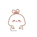 ❤️ emoji Lovely Tuji- @MochaStickers Telegram sticker 1 of 45