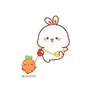 🚶‍♀️ emoji Lovely Tuji- @MochaStickers Telegram sticker 11 of 45