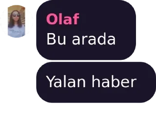 Sticker from Olaf