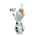 ⛄ emoji Olaf Christmas by @passion_stickers Telegram sticker 13 of 32