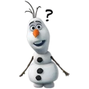 ⛄ emoji Olaf Christmas by @passion_stickers Telegram sticker 8 of 32