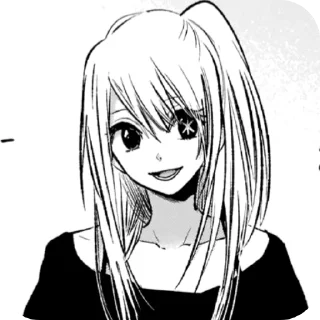 😸 emoji Oshi no ko manga Telegram sticker 4 of 7