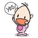 Sticker from ni ni 1