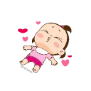 Sticker from Baby Girl😊- @MochaStickers