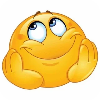 Sticker from yellow ebalo emoji @TgEmojiBot
