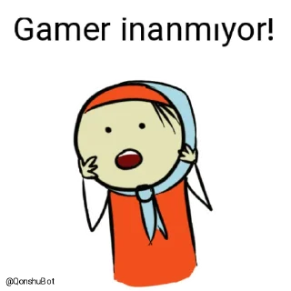 Sticker from Gamer @Qonshubot