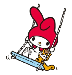Sticker from my melody