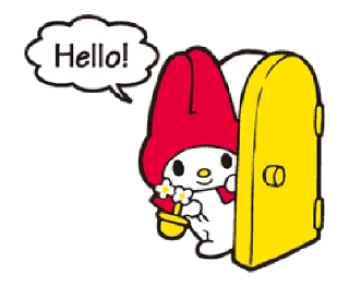 Sticker from my melody