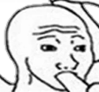 😒 emoji Isa Samet ♿️ but Retard™s kang pack 1 Telegram sticker 4 of 120