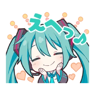Sticker from Hatsune Miku: Colorful Stage!