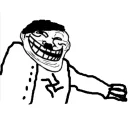 Sticker from Adolf Troll