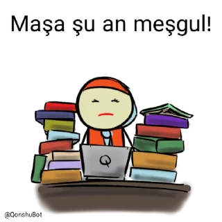 😖 emoji Maşa @Qonshubot Telegram sticker 24 of 31