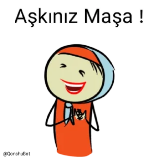 ❤️ emoji Maşa @Qonshubot Telegram sticker 7 of 31