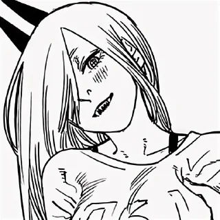🌟 emoji ChainSaw Man ⛓️ Telegram sticker 11 of 42