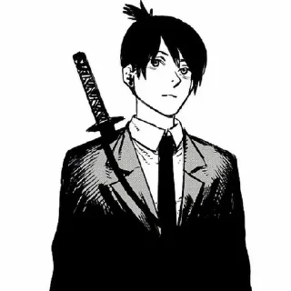 🌟 emoji ChainSaw Man ⛓️ Telegram sticker 16 of 42